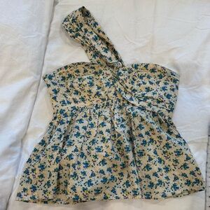 Zadig & Voltaire asymmetrical halter top